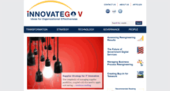Desktop Screenshot of innovategov.org